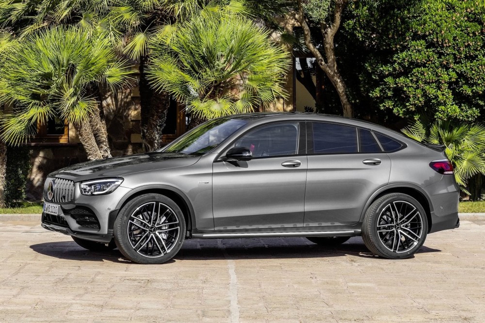 Silver 2020 Mercedes-AMG GLC 43 Coupe