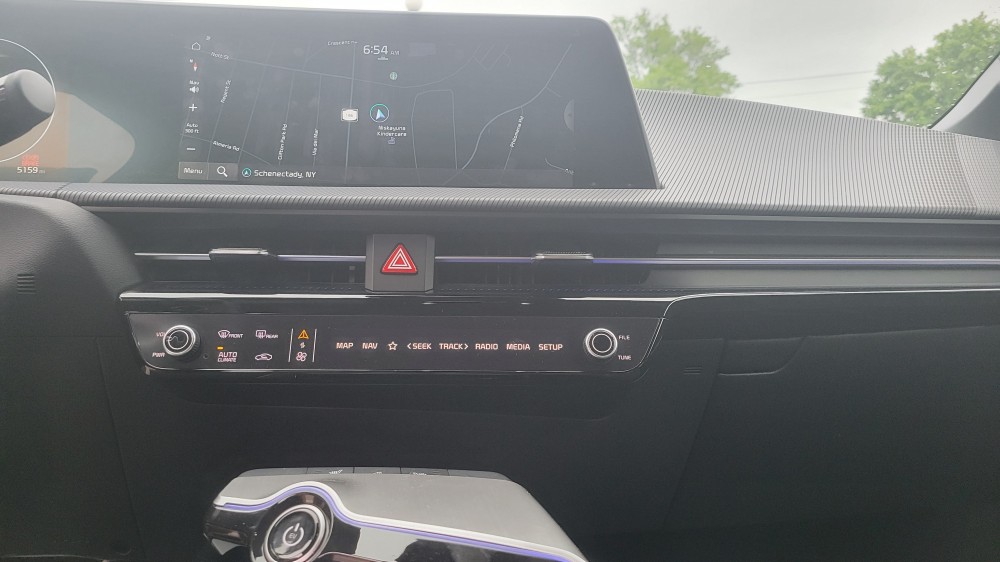 EV6 center display and touch strip