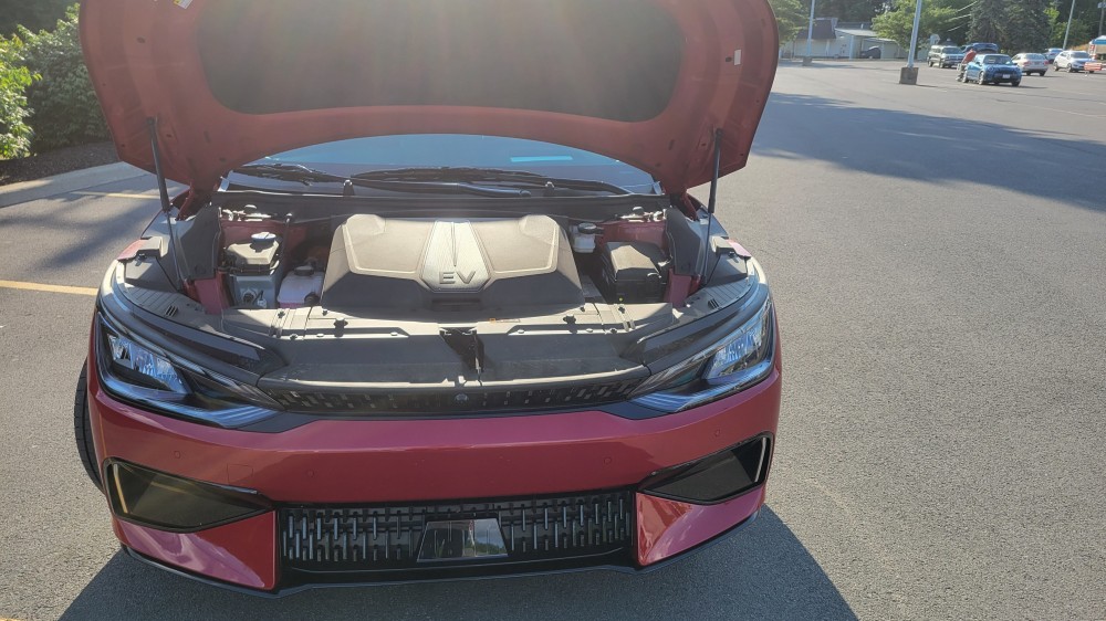 Under the EV6 GT's hood